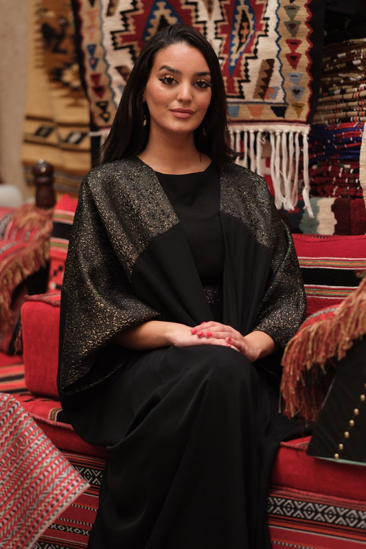 abaya black AS1H