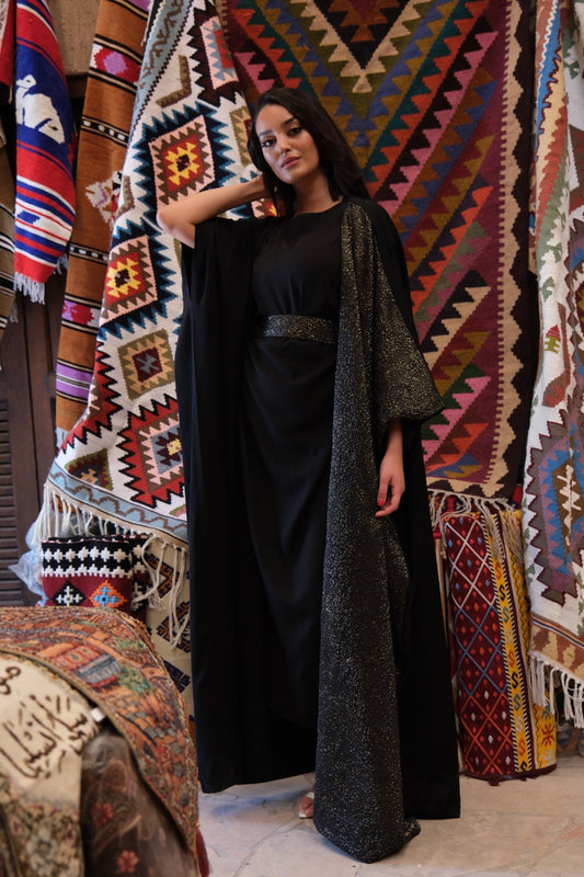 abaya black AS2H